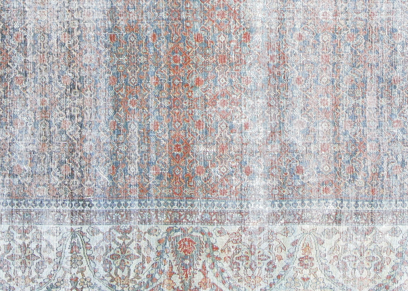 Semi Antique Persian Melayer Rug - 9'11" x 16'9" - 210349