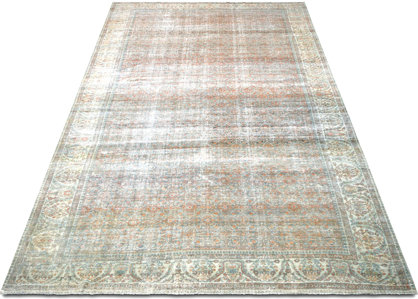 Semi Antique Persian Melayer Rug - 9'11" x 16'9" - 210349