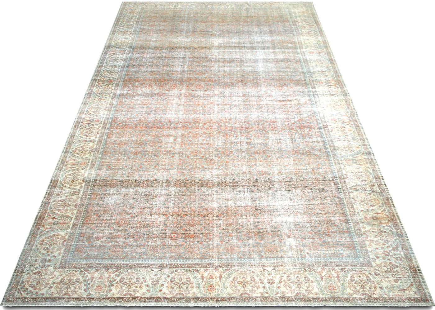 Semi Antique Persian Melayer Rug - 9'11" x 16'9" - 210349