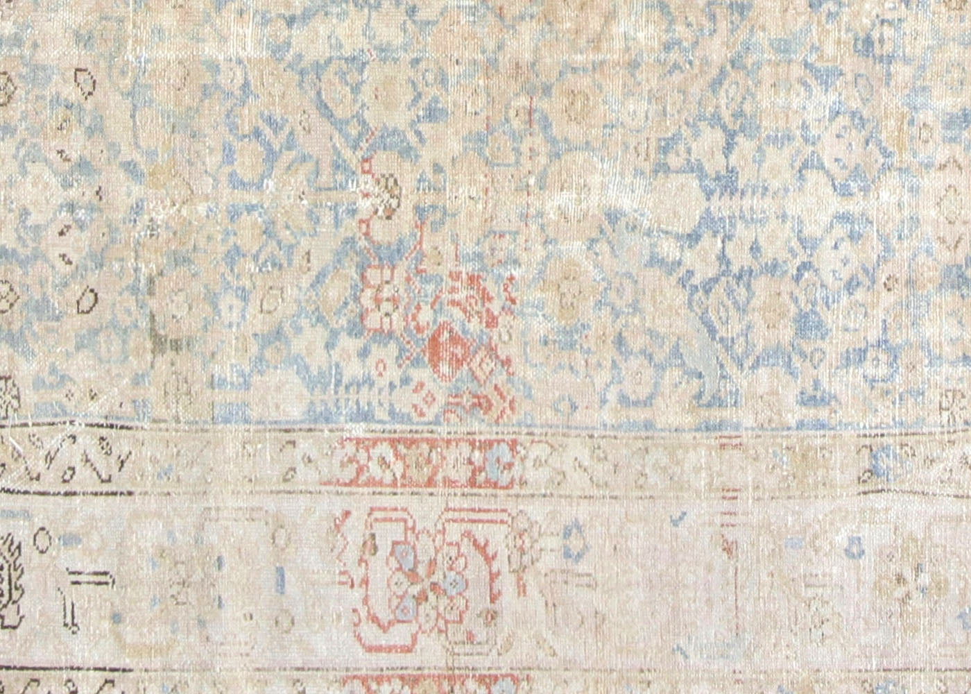 Semi Antique Persian Melayer Rug - 5'7" x 13'4" - 210360