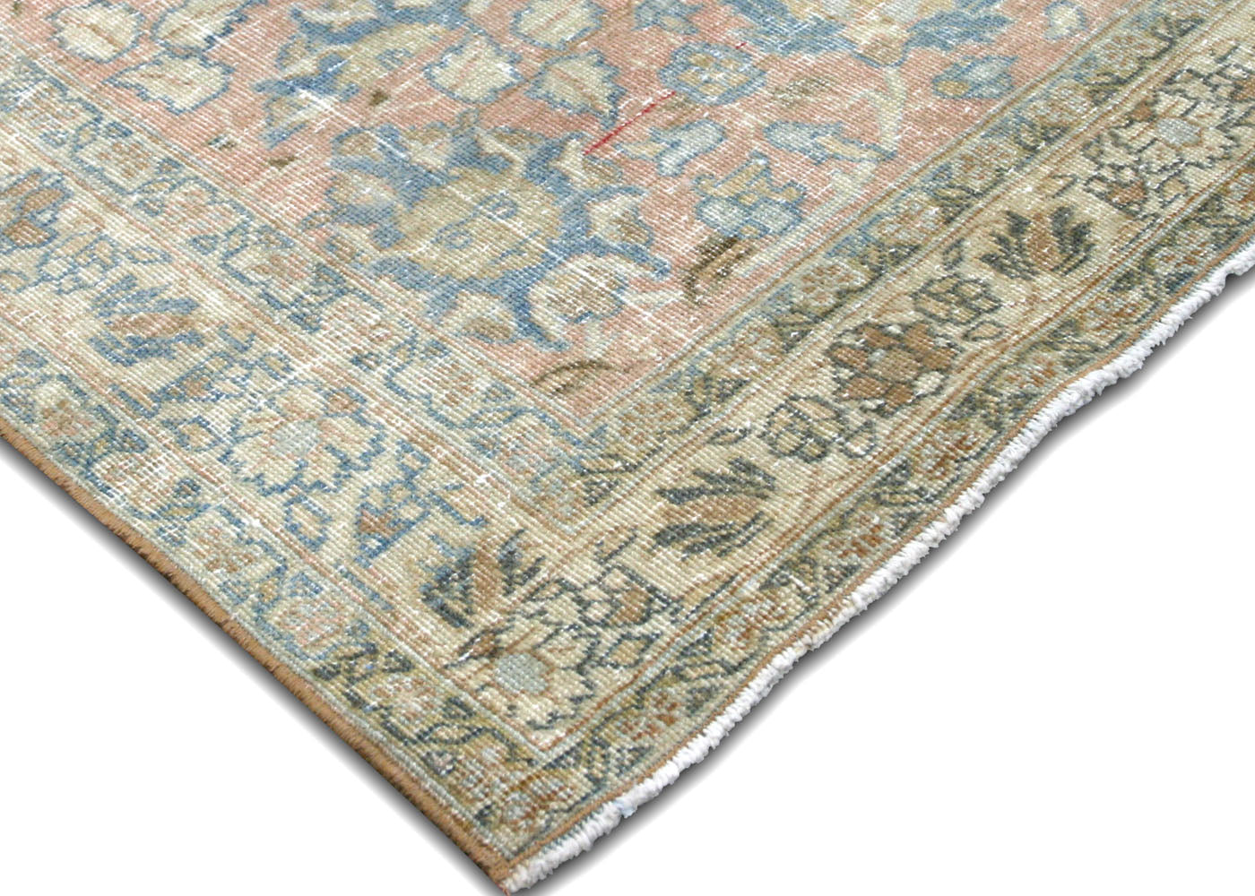 Semi Antique Persian Tabriz Rug - 8'5" x 14'7" - 210362