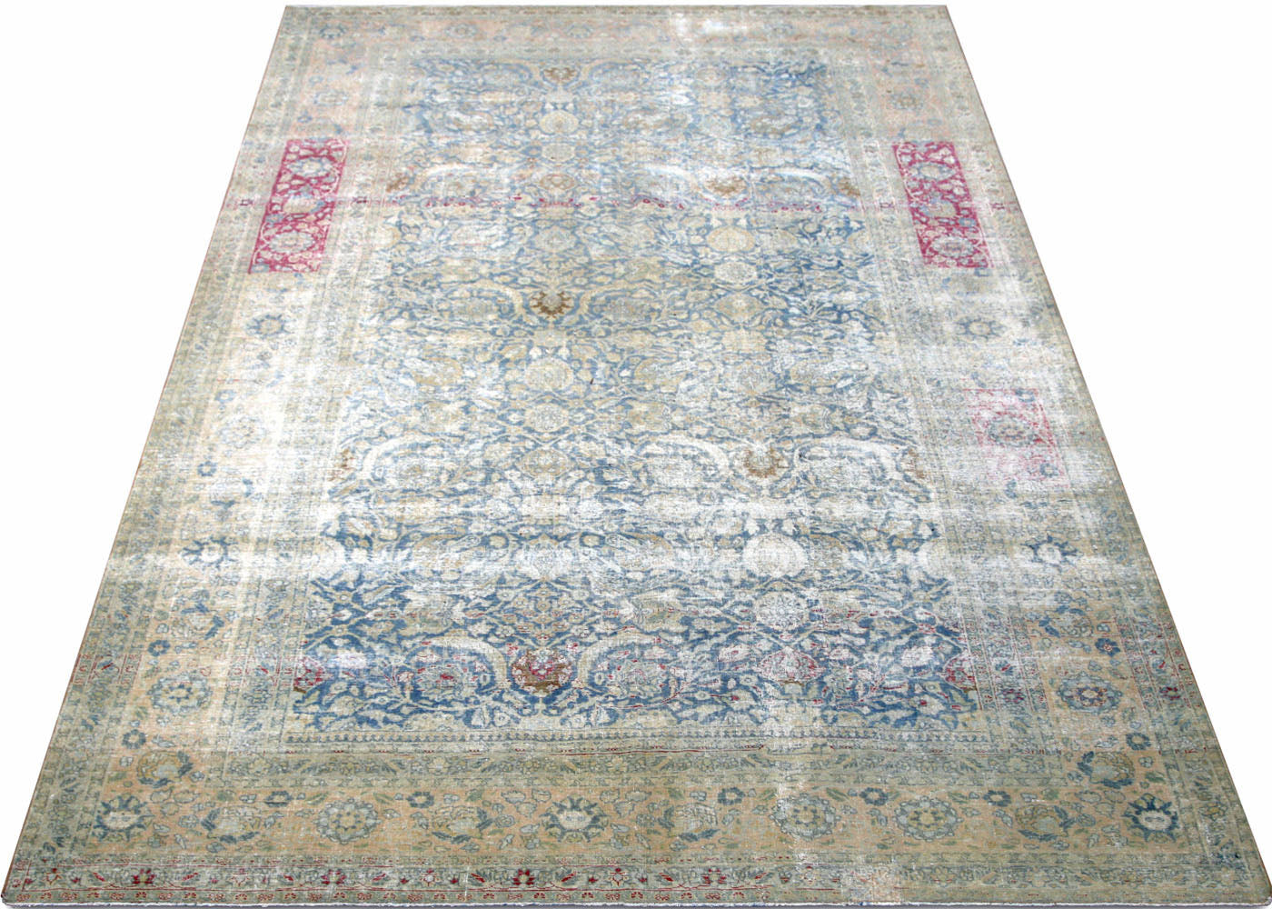 Semi Antique Persian Tabriz Rug - 8'5" x 14'7" - 210362