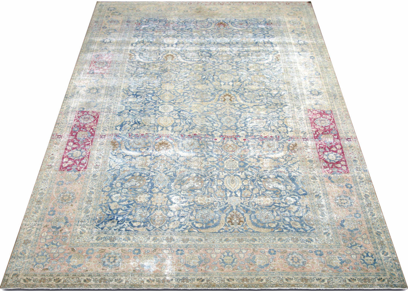 Semi Antique Persian Tabriz Rug - 8'5" x 14'7" - 210362