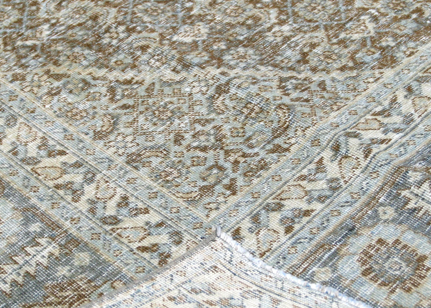 Semi Antique Persian Tabriz Rug - 8' x 10'11" - 210366