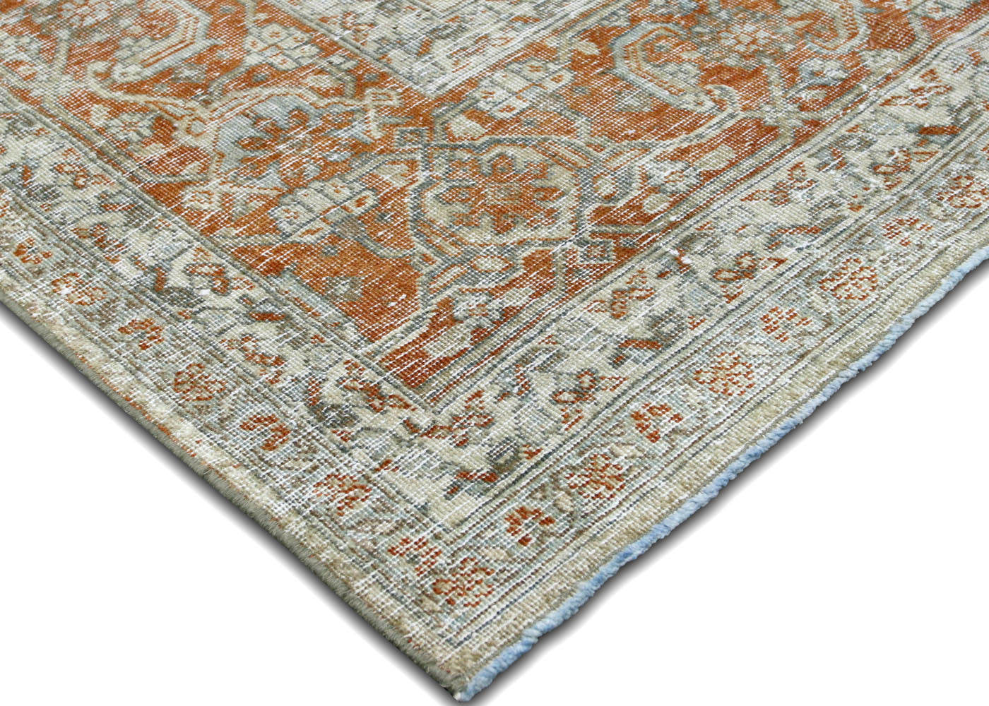 Semi Antique Persian Tabriz Rug - 8'6" x 11'11" - 210367