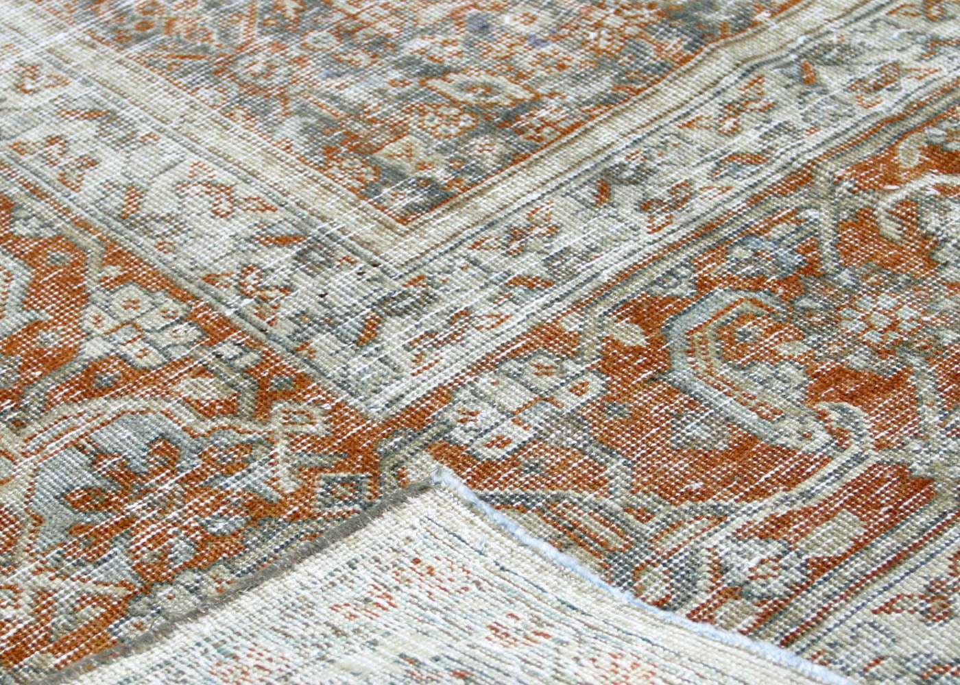 Semi Antique Persian Tabriz Rug - 8'6" x 11'11" - 210367