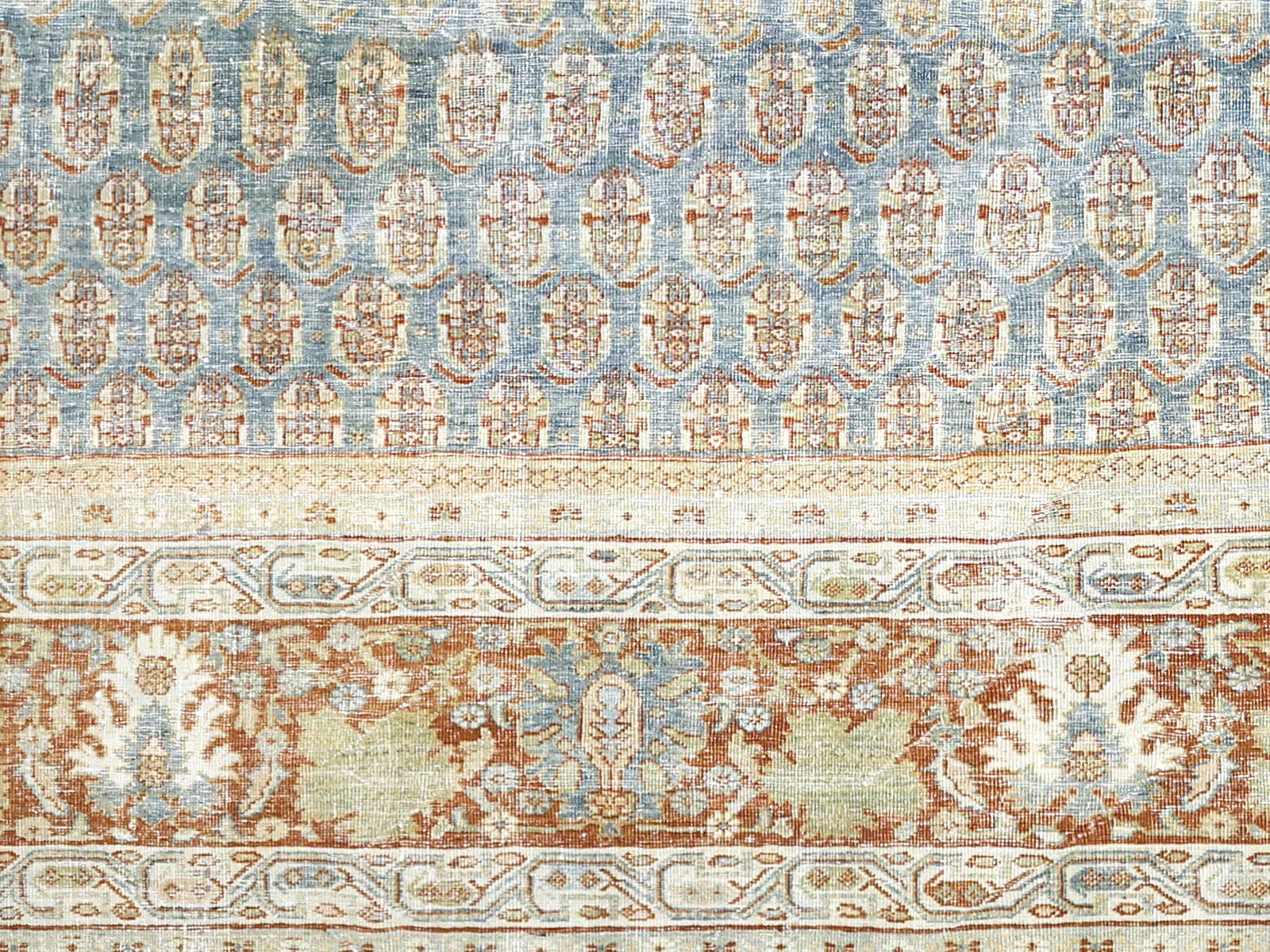 Vintage Persian Mahal Rug - 9' x 13'6"