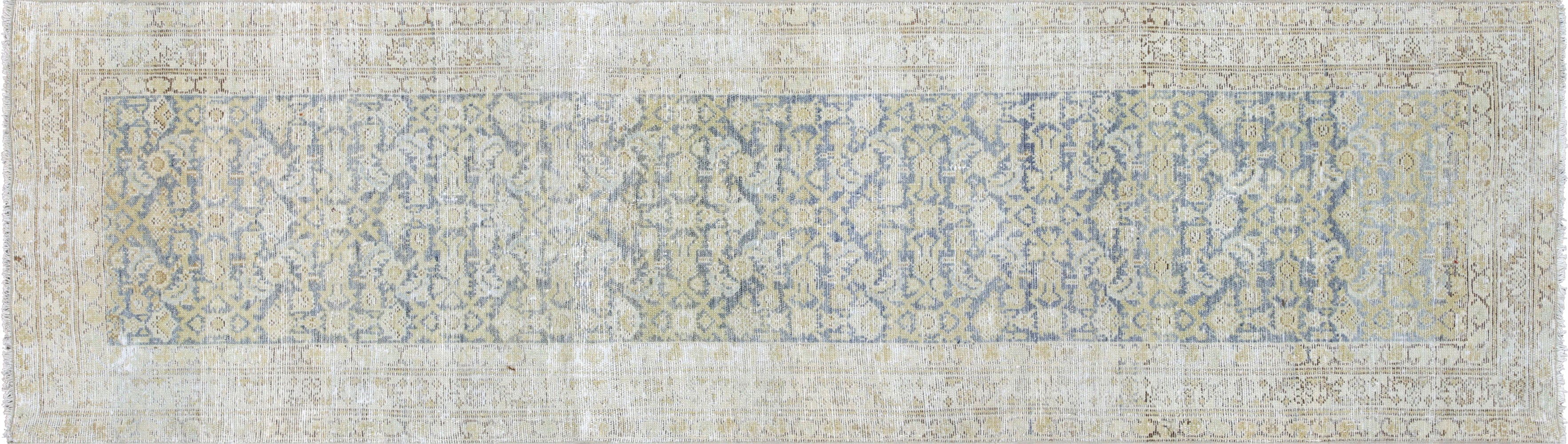 Semi Antique Persian Melayer Runner - 2'6" x 8'10" - 210389