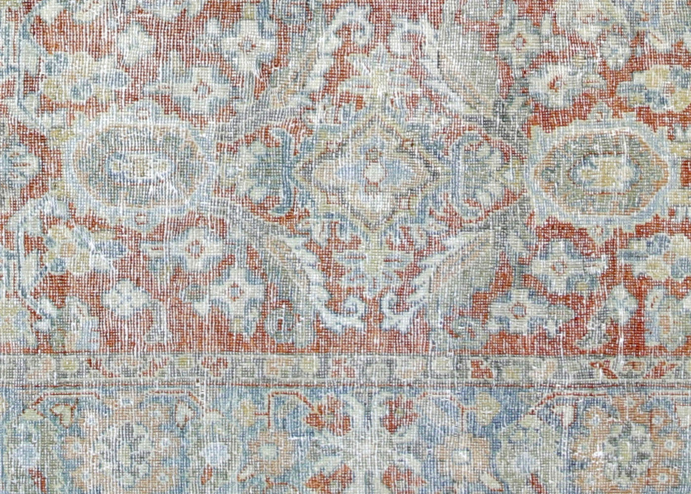 Vintage Persian Mahal Rug - 7' x 10'5" - 210405