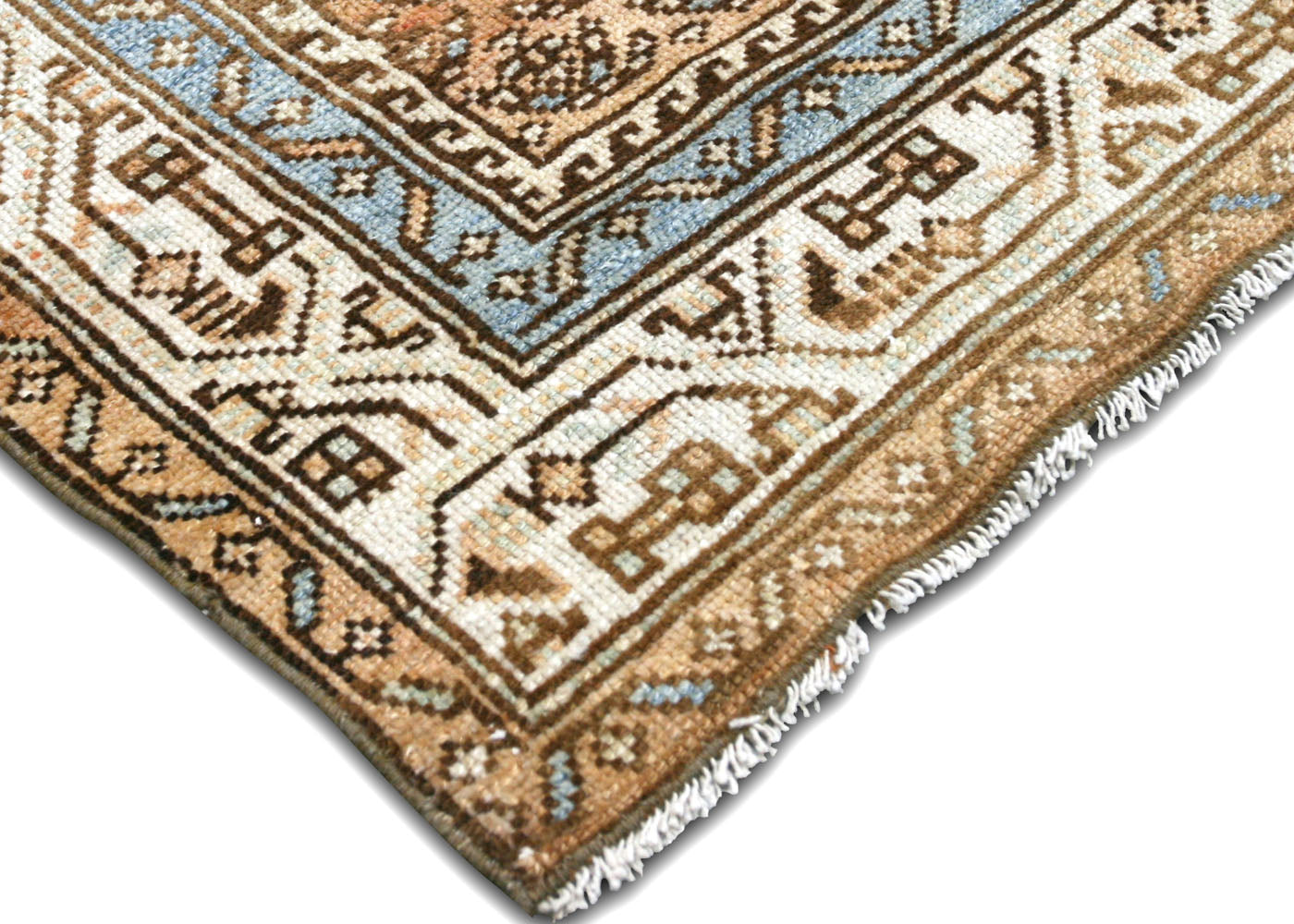 Semi Antique Persian Melayer Runner - 3'2" x 10'7" - 210414