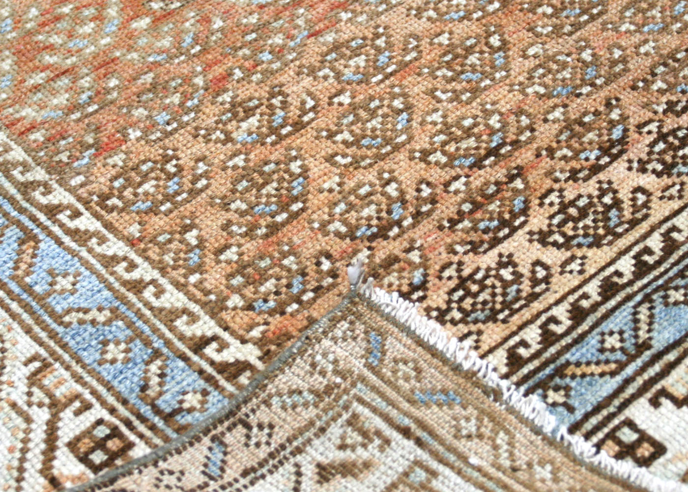 Semi Antique Persian Melayer Runner - 3'2" x 10'7" - 210414