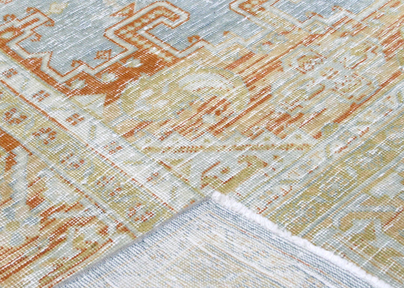 Semi Antique Persian Tabriz Rug - 7' x 10'2" - 210418