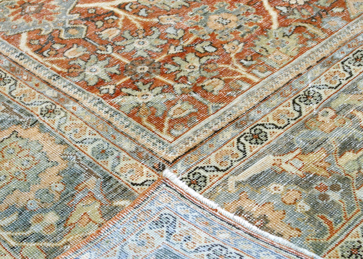 Vintage Persian Mahal Rug - 9' x 12'6" - 210424