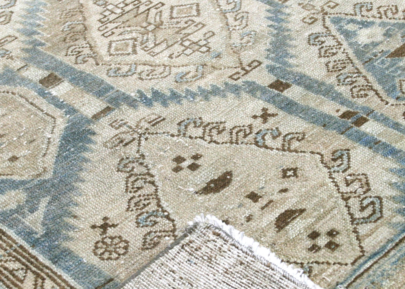 Antique Persian Melayer Runner - 3'10" x 13'8" - 210428