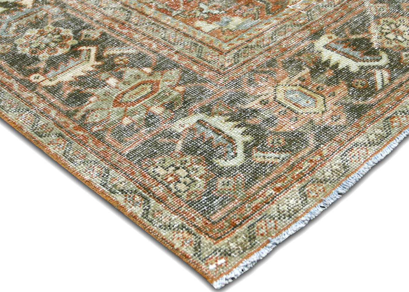 Vintage Persian Mahal Rug - 8'6" x 12'12" - 210430