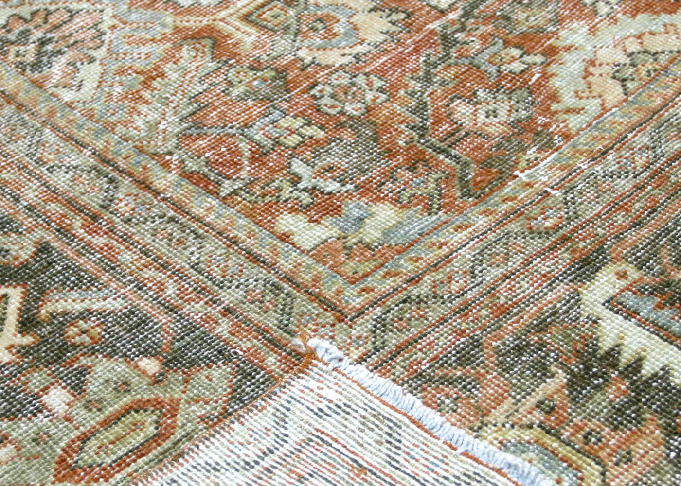 Vintage Persian Mahal Rug - 8'6" x 12'12" - 210430