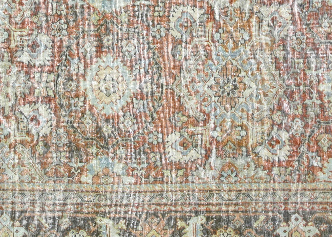 Vintage Persian Mahal Rug - 8'6" x 12'12" - 210430