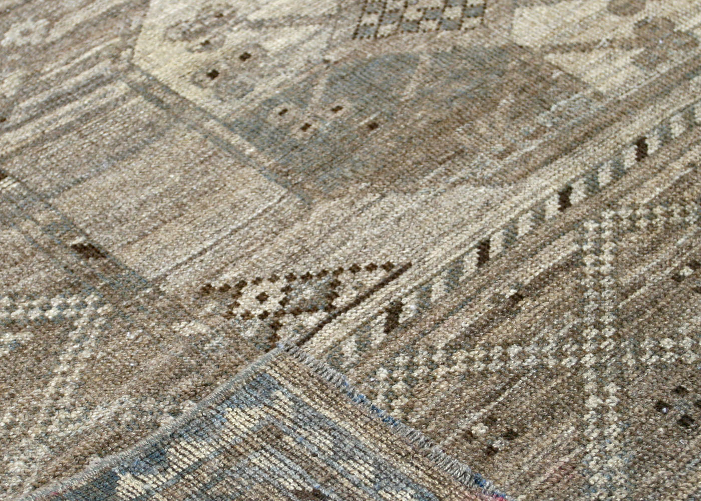 Semi Antique Beshir Rug - 7'10" x 9'9" - 210431