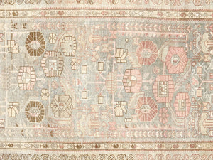 Semi Antique Persian Melayer Runner - 3'4" x 12'7" - 210446