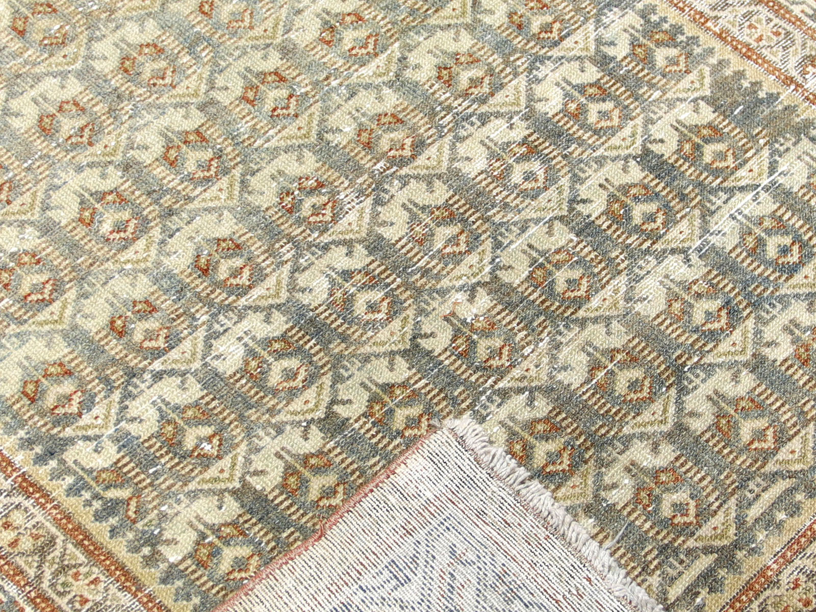 Semi Antique Persian Melayer Runner - 3'2" x 16'2"