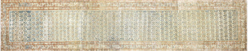 Semi Antique Persian Melayer Runner - 3'2" x 16'2"