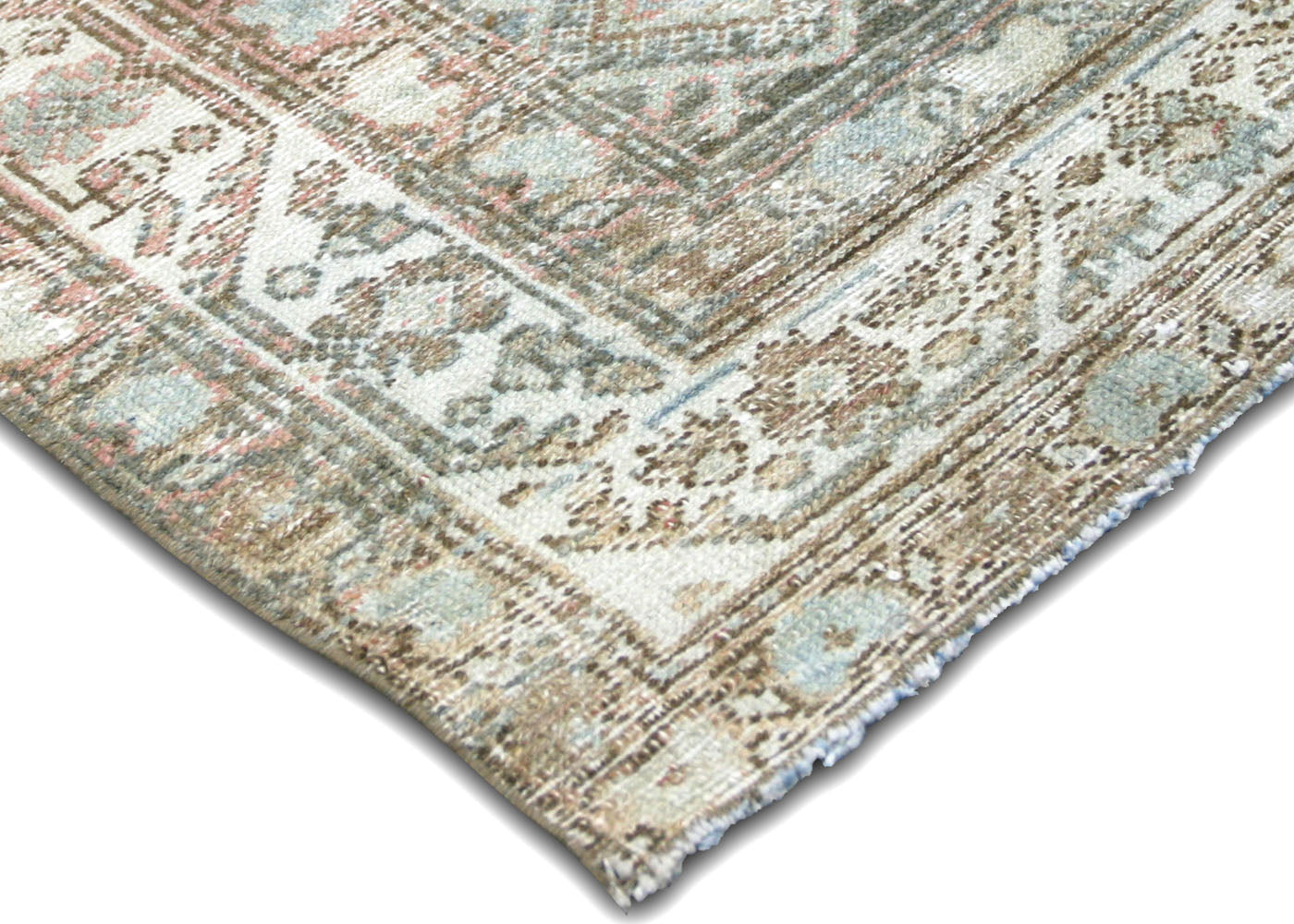 Semi Antique Persian Melayer Runner - 3'6" x 16'3" - 210448