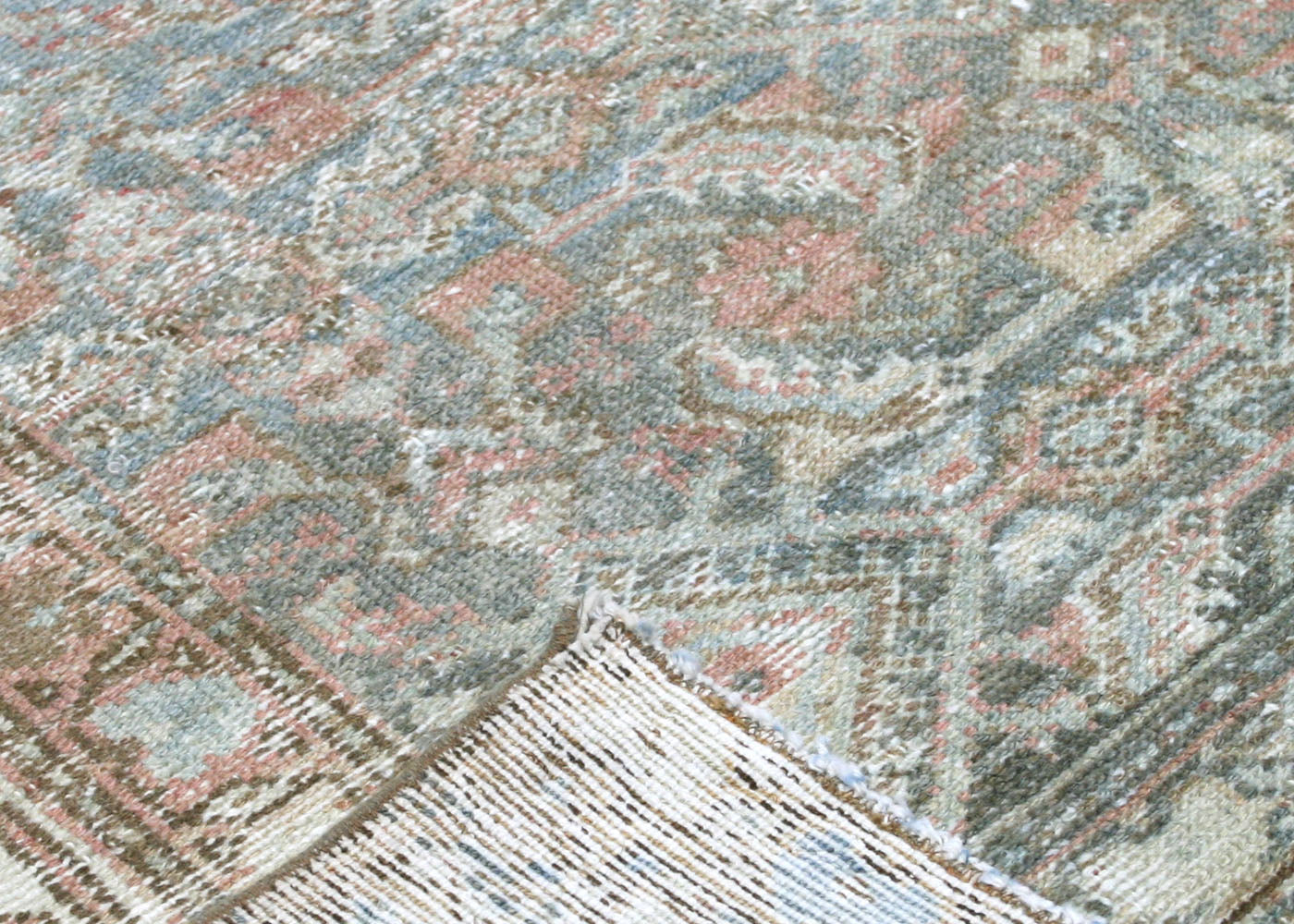 Semi Antique Persian Melayer Runner - 3'6" x 16'3" - 210448