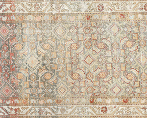 Semi Antique Persian Melayer Runner - 3'6" x 16'3" - 210448