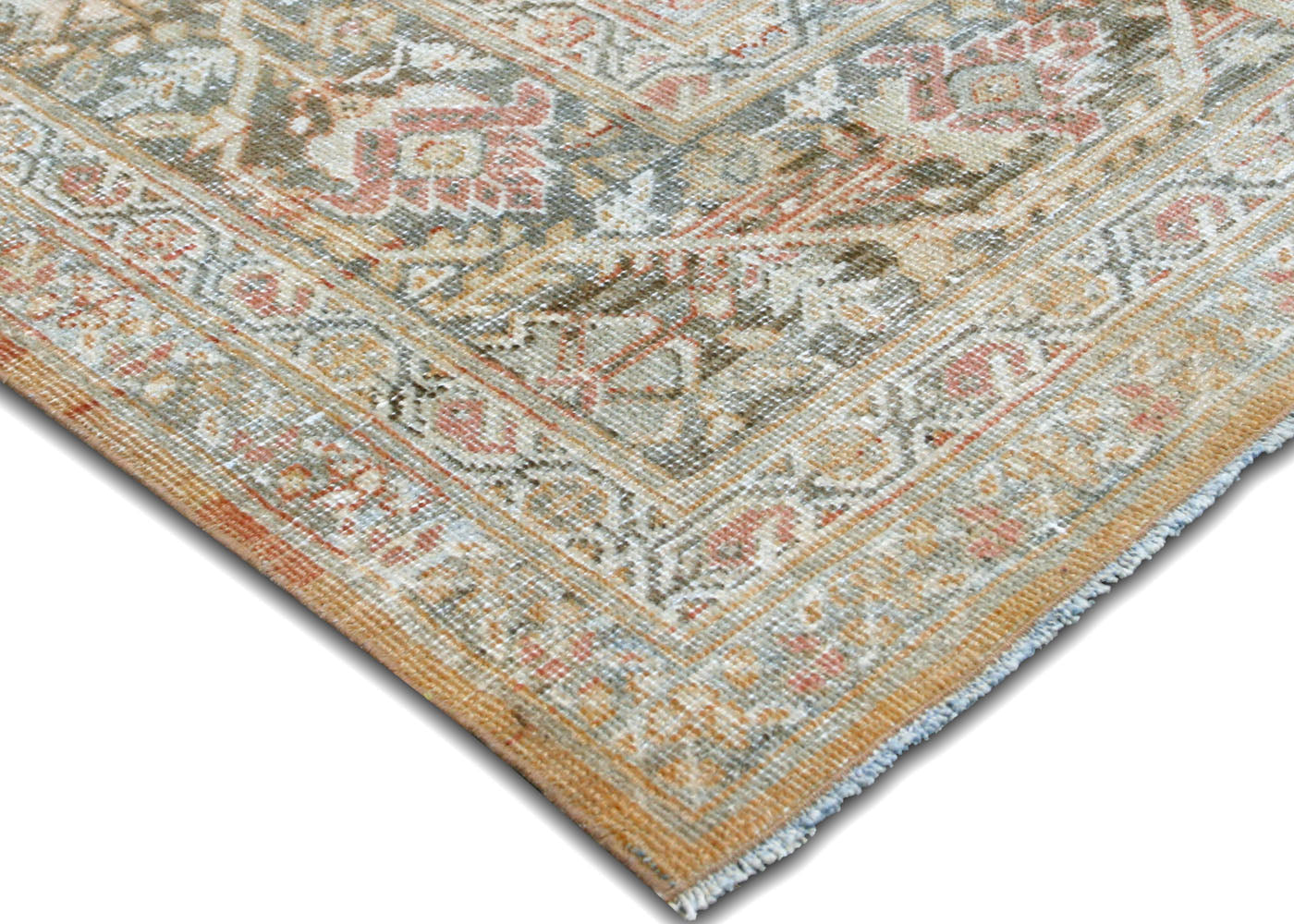 Antique Persian Mahal Rug - 10'4" x 13'7" - 210456