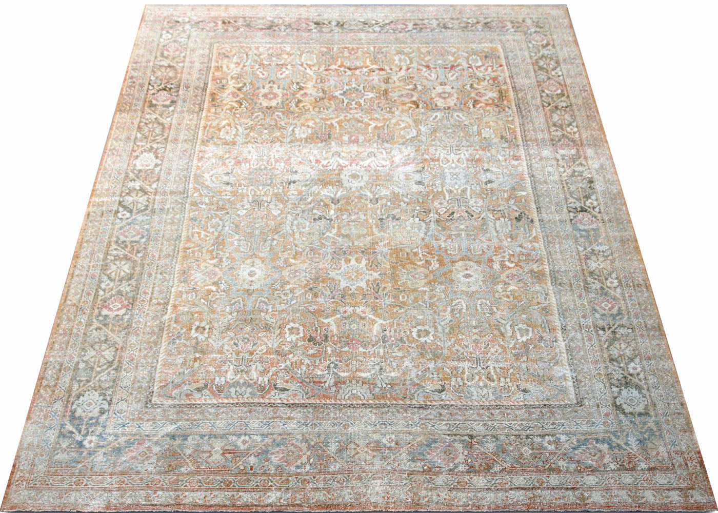 Antique Persian Mahal Rug - 10'4" x 13'7" - 210456