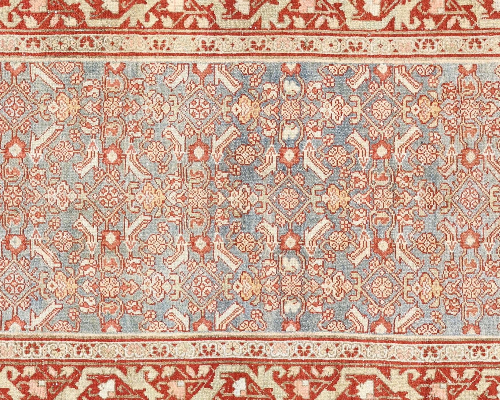 Semi Antique Persian Melayer Runner - 3'3" x 16'8"