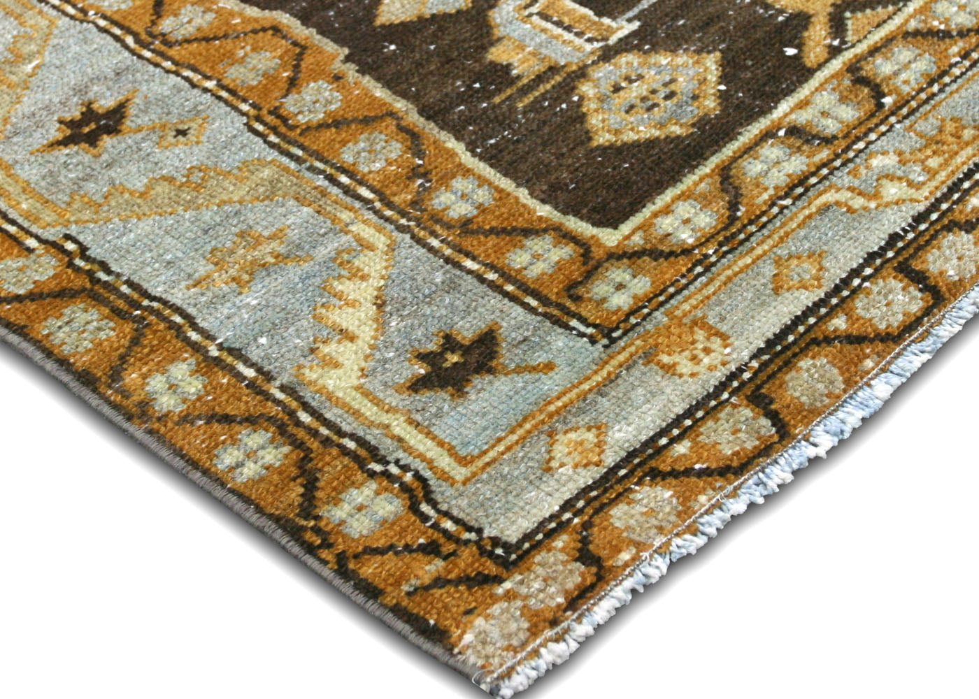 Semi Antique Persian Melayer Runner - 3'3" x 18' - 210458