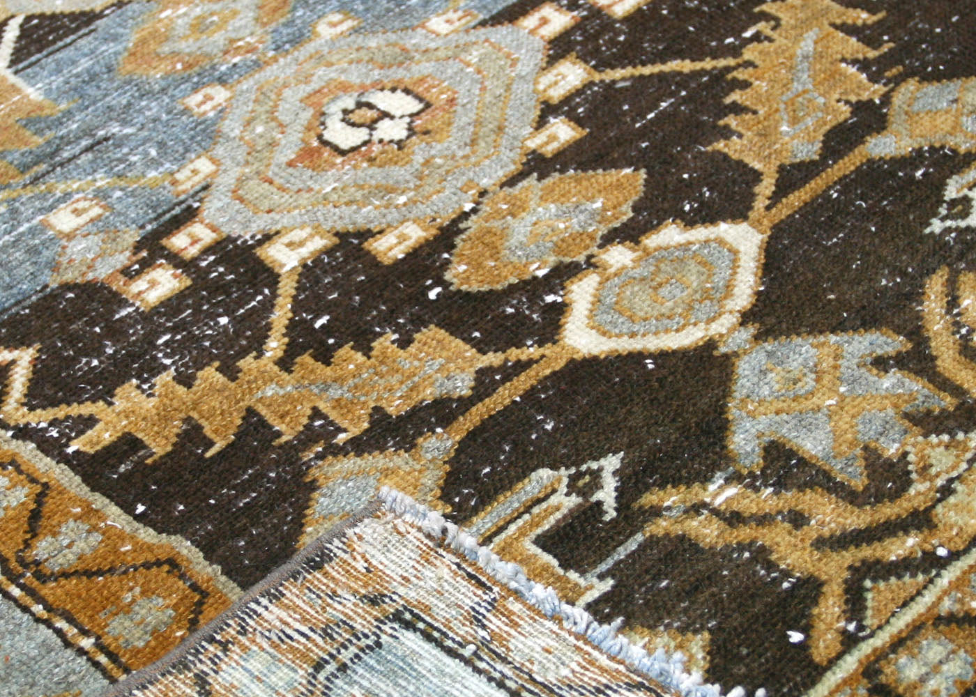 Semi Antique Persian Melayer Runner - 3'3" x 18' - 210458