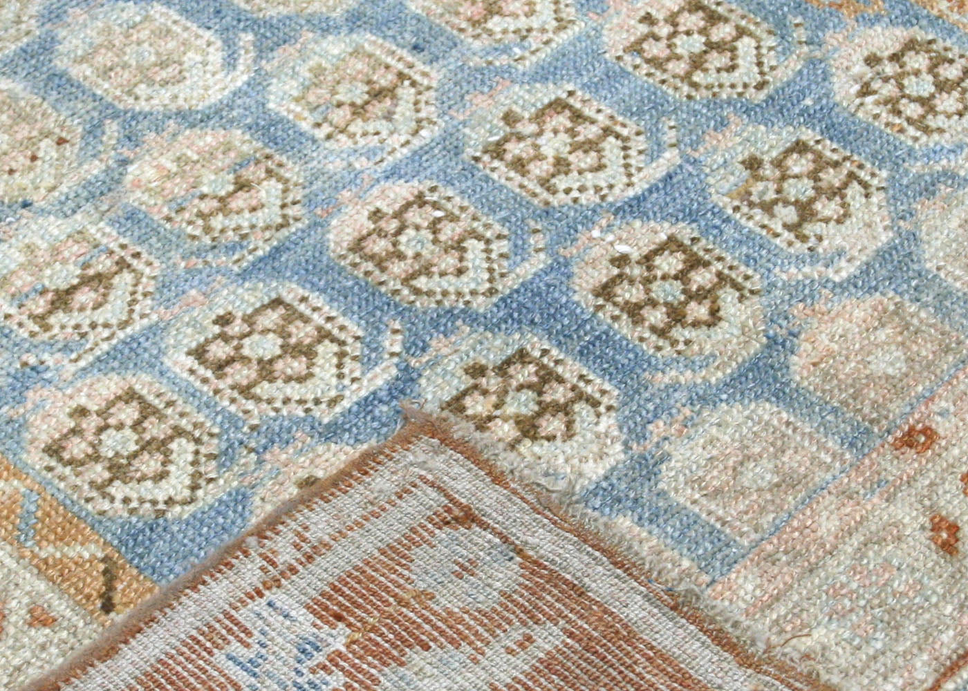Semi Antique Persian Melayer Runner - 2'10" x 14'3" - 210462