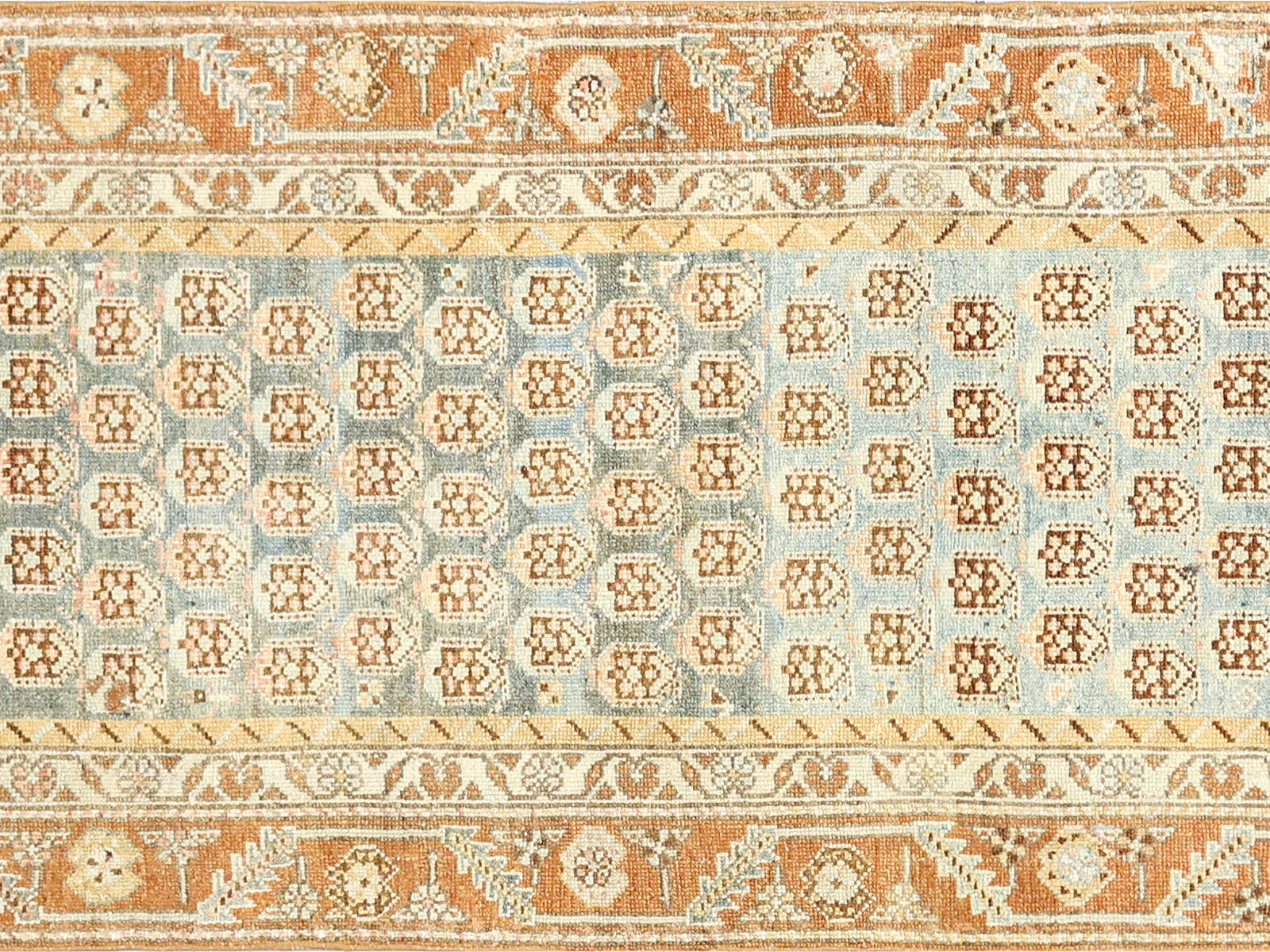 Semi Antique Persian Melayer Rug - 2'10" x 14'3"