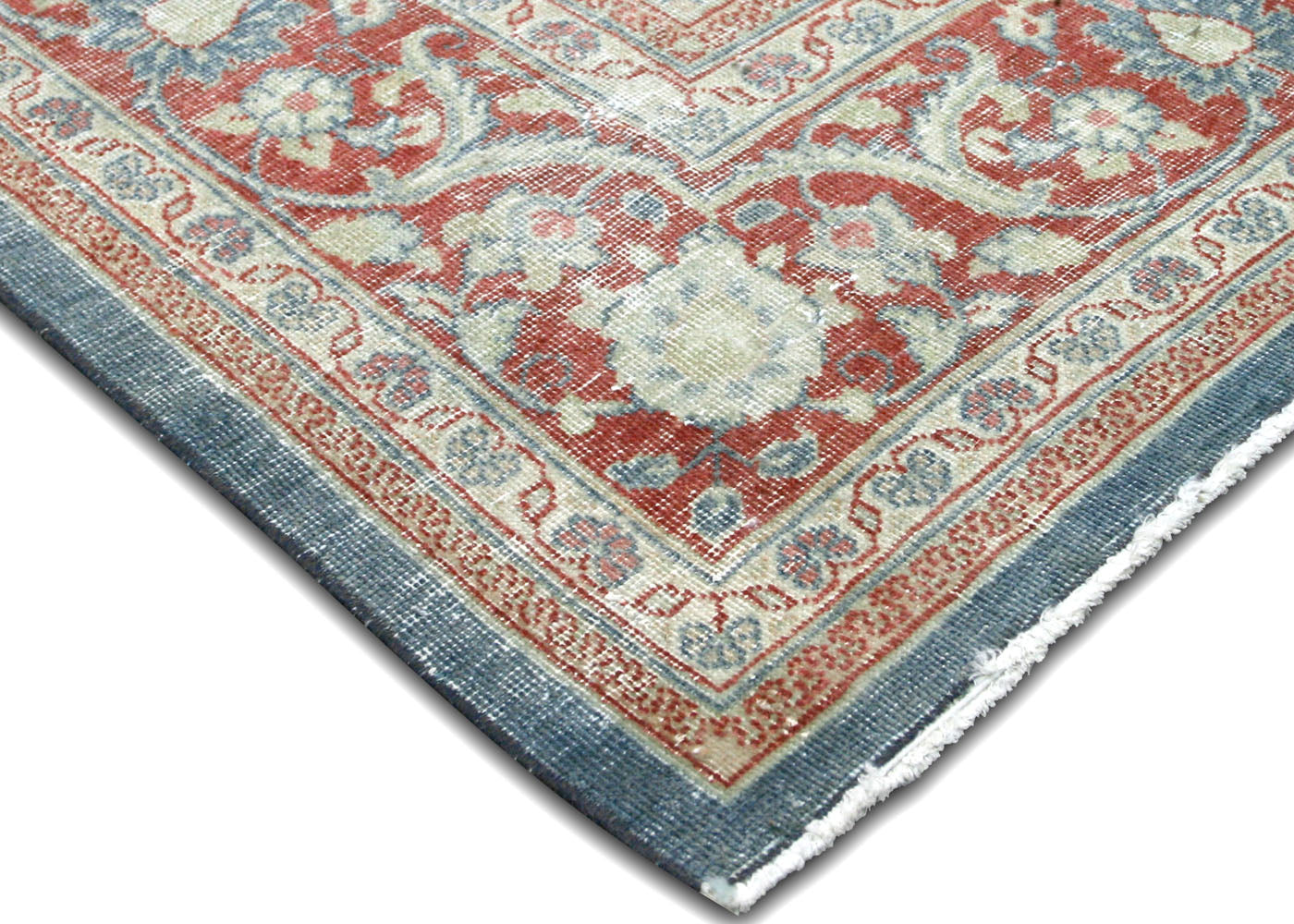 Semi Antique Persian Tabriz Rug - 8'4" x 12'3" - 210463