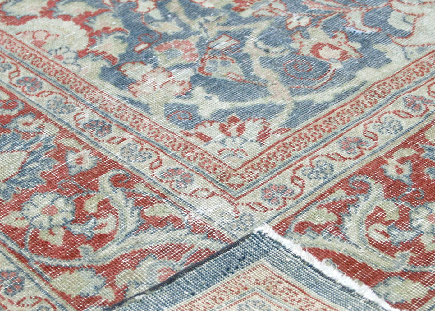 Semi Antique Persian Tabriz Rug - 8'4" x 12'3" - 210463