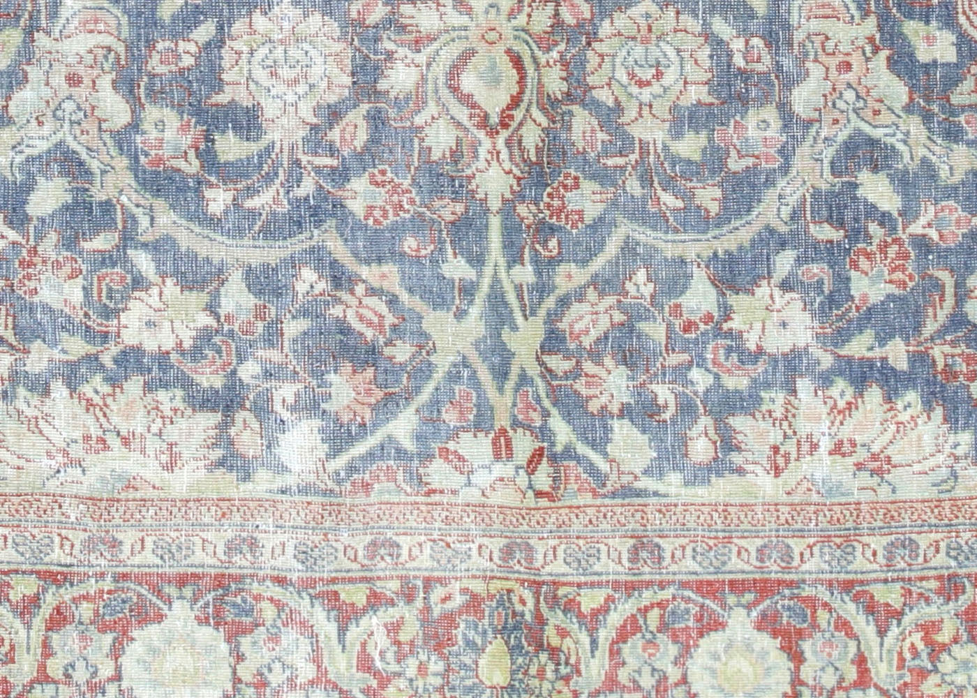 Semi Antique Persian Tabriz Rug - 8'4" x 12'3" - 210463