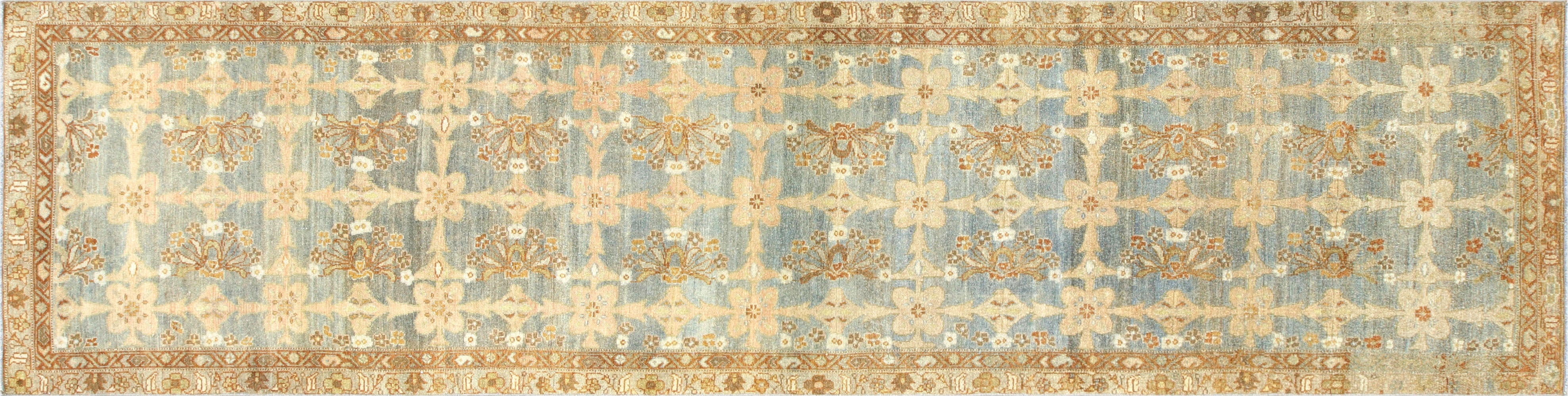 Semi Antique Persian Melayer Runner - 3'0" x 11'11" - 210465