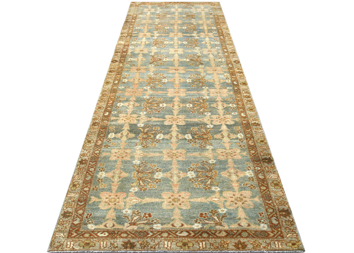Semi Antique Persian Melayer Runner - 3'0" x 11'11" - 210465