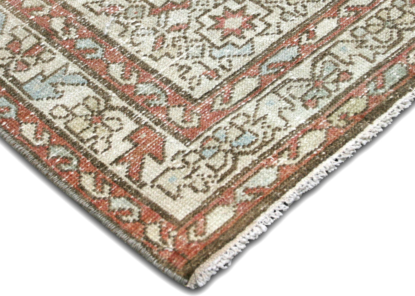 Semi Antique Persian Melayer Runner - 4'0" x 13'3" - 210466