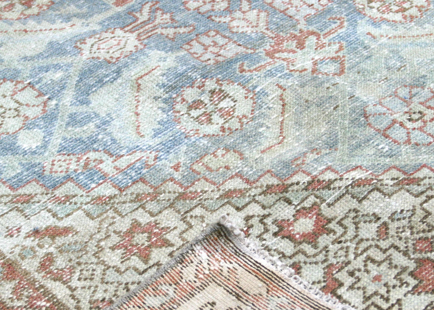 Semi Antique Persian Melayer Runner - 4'0" x 13'3" - 210466