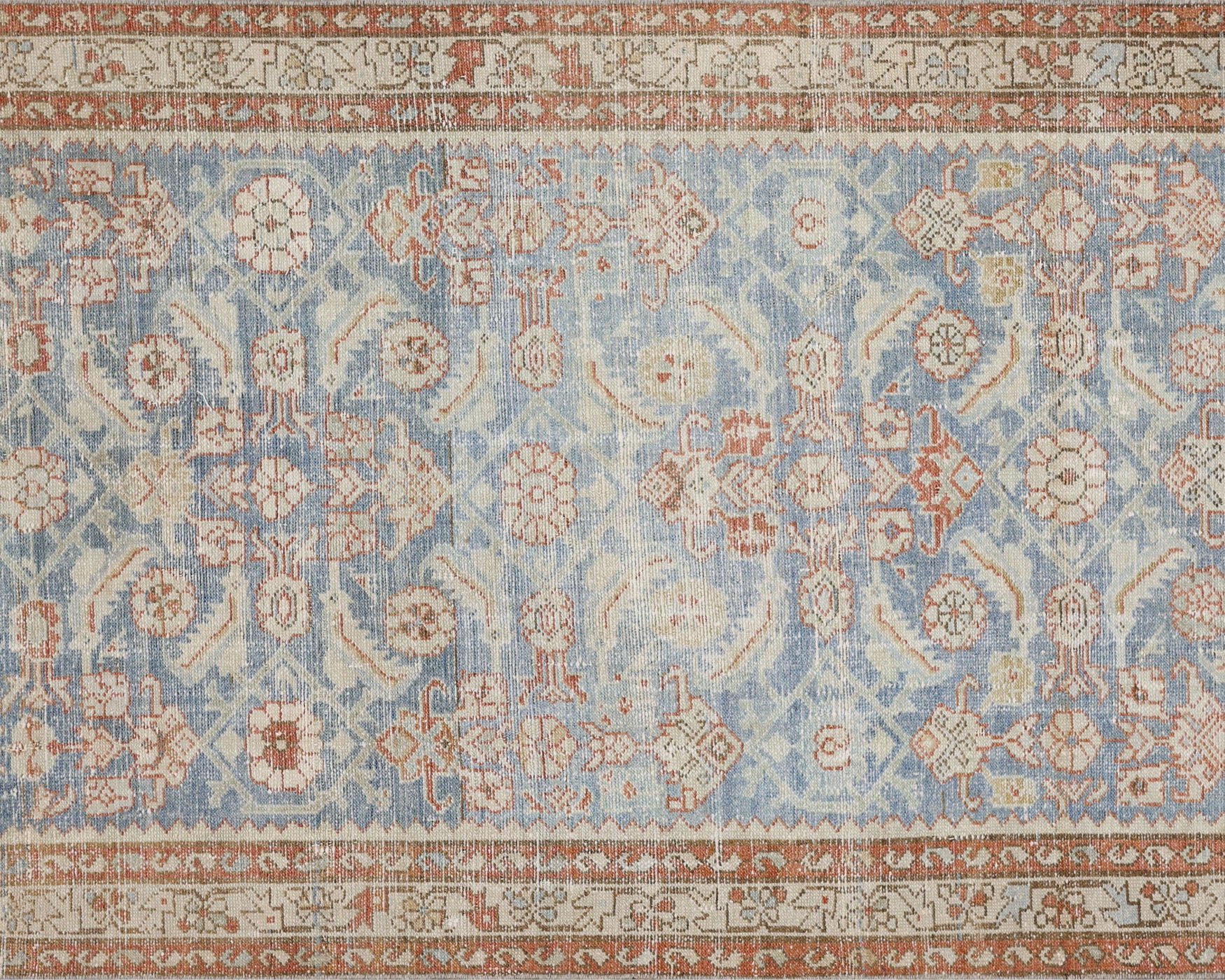 Semi Antique Persian Melayer Rug - 4'0" x 13'3"