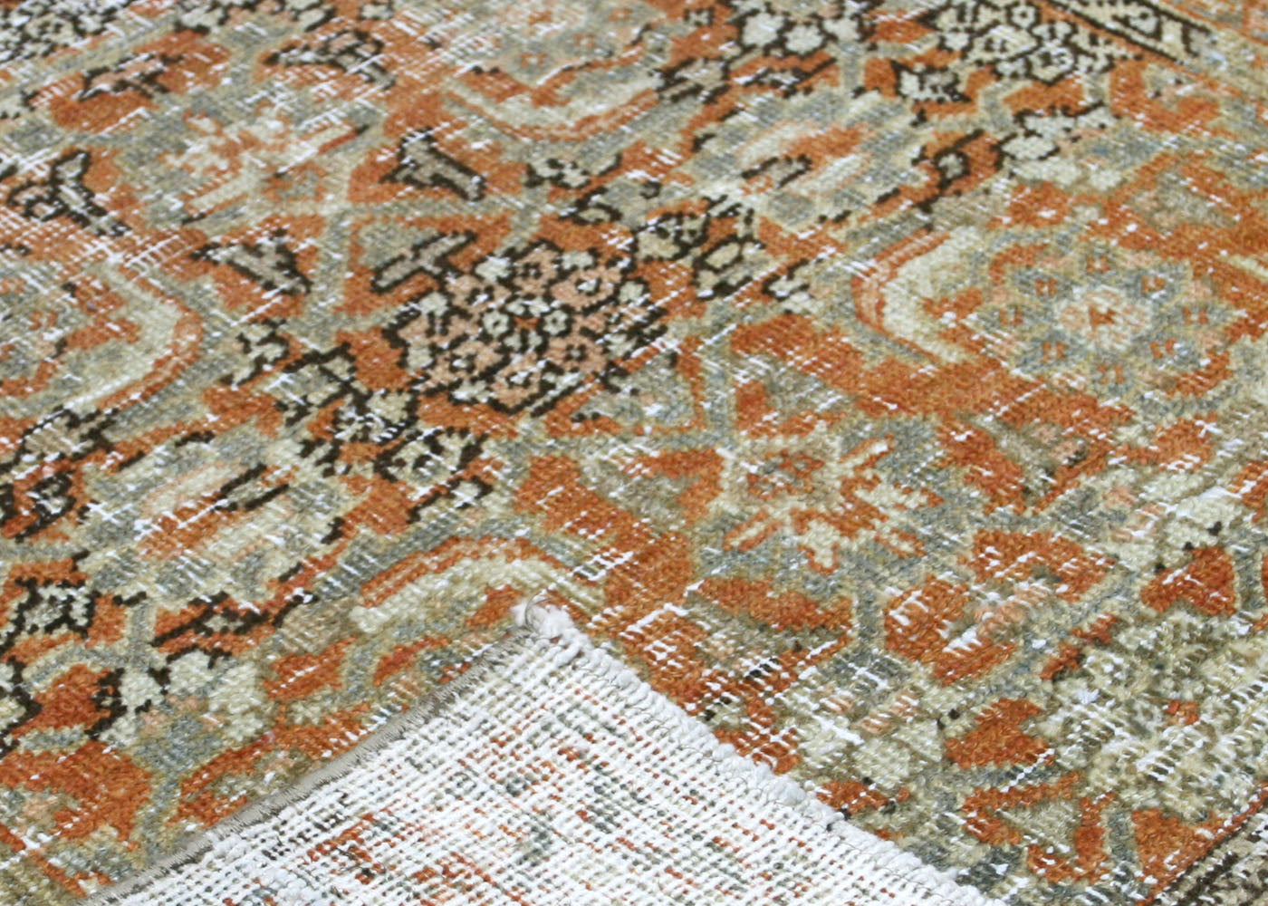 Semi Antique Persian Tabriz Runner - 2'9" x 17' - 210482