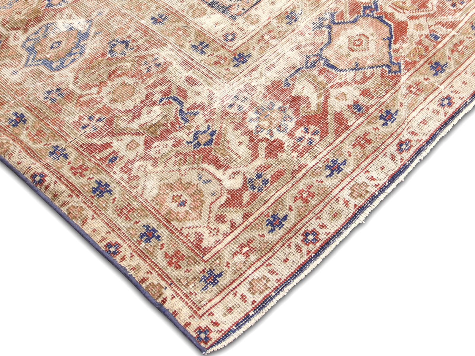 Antique Persian Mahal Rug - 9'8" x 10'2"