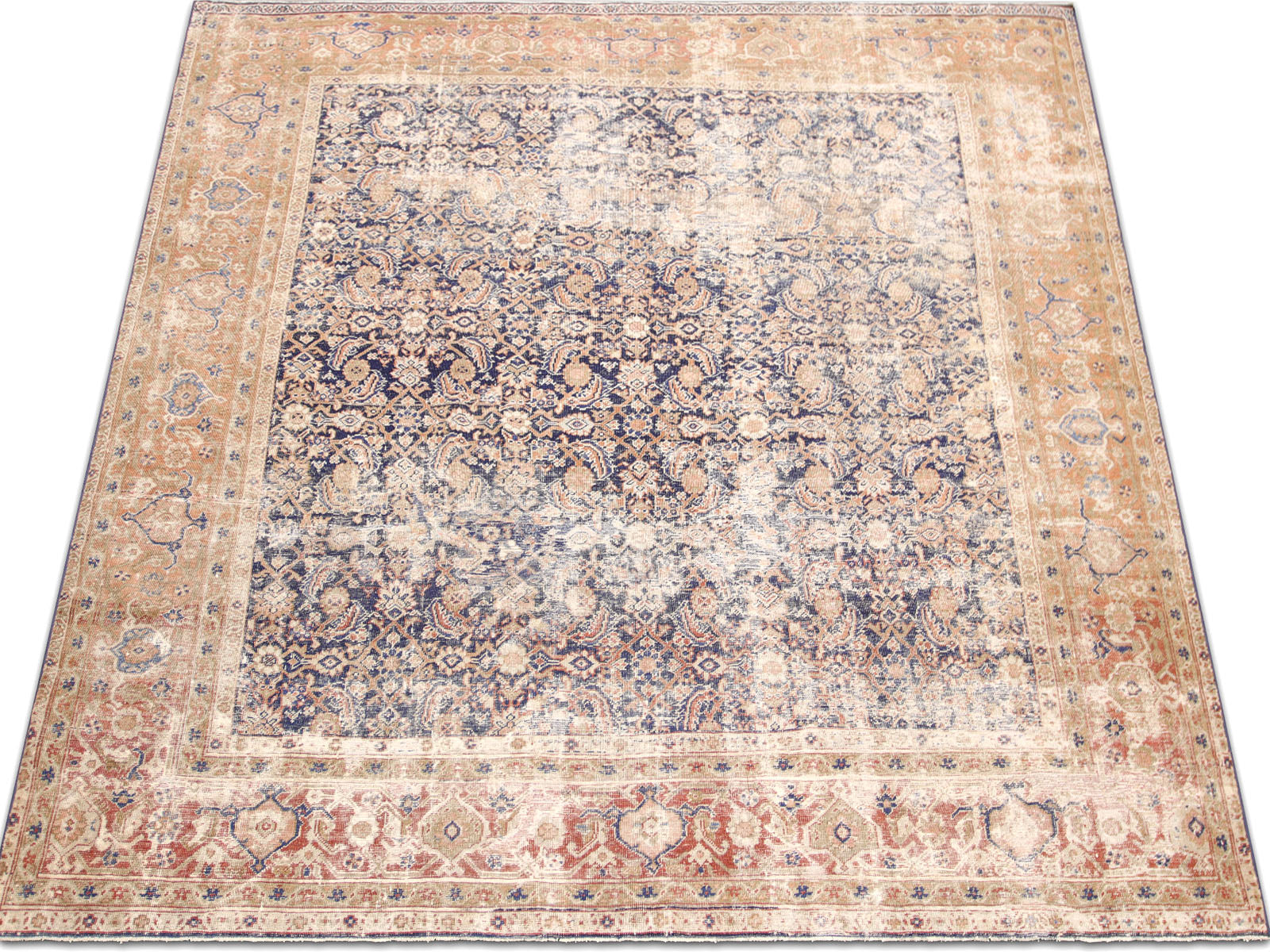 Antique Persian Mahal Rug - 9'8" x 10'2"