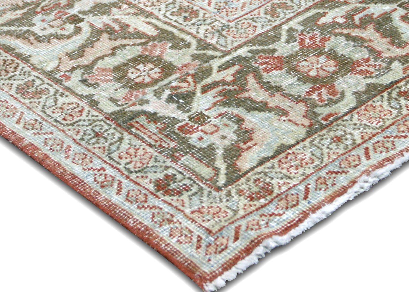 Semi Antique Persian Mahal Rug - 9' x 12'6" - 210492