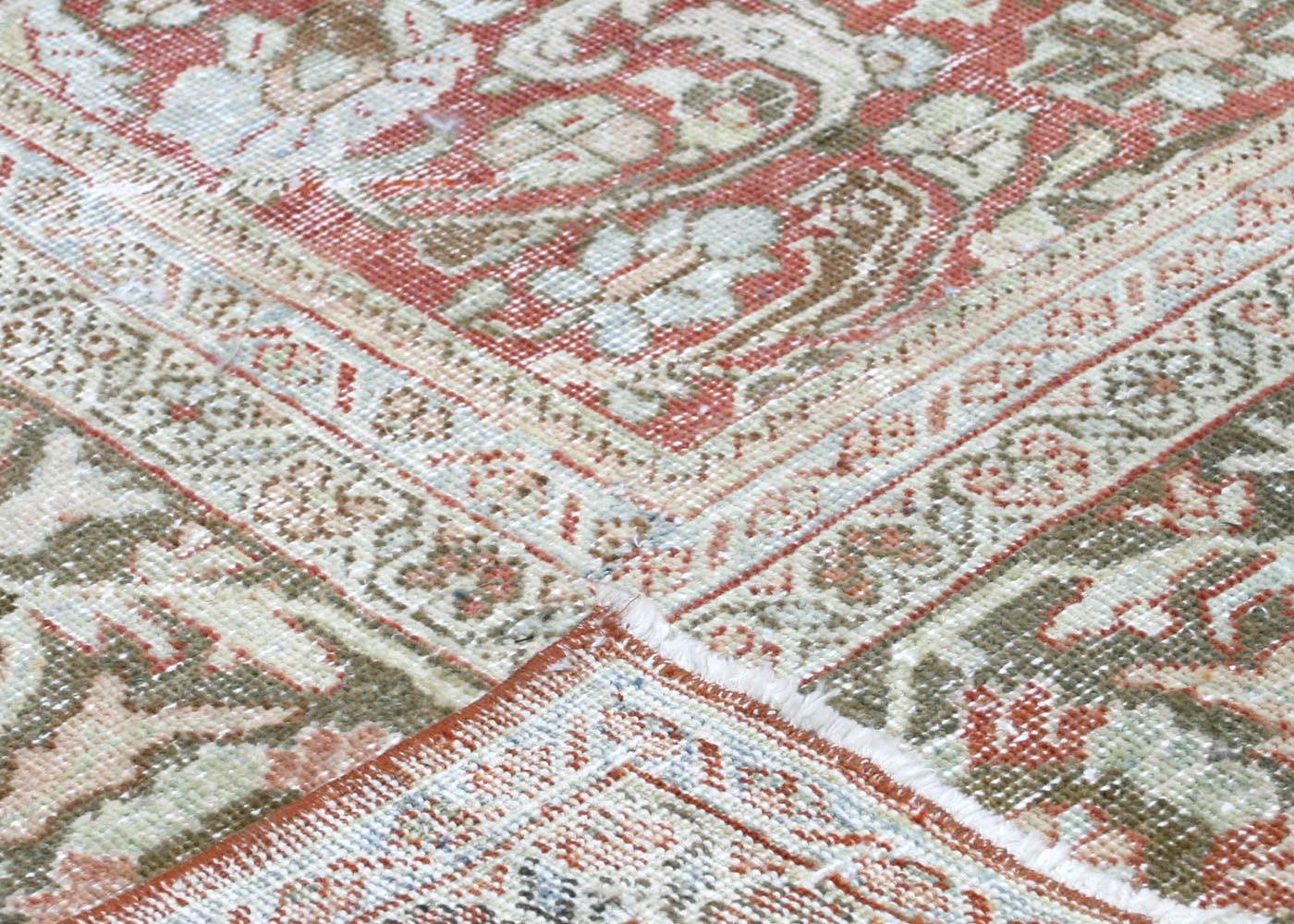 Semi Antique Persian Mahal Rug - 9' x 12'6" - 210492