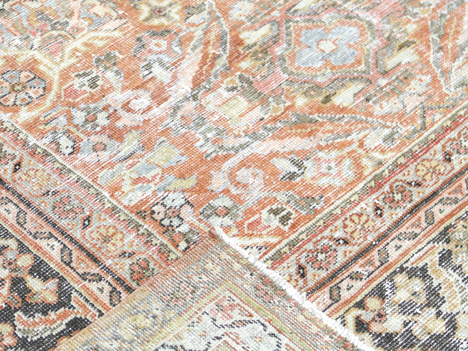 Antique Persian Mahal Rug - 10'5" x 10'3"