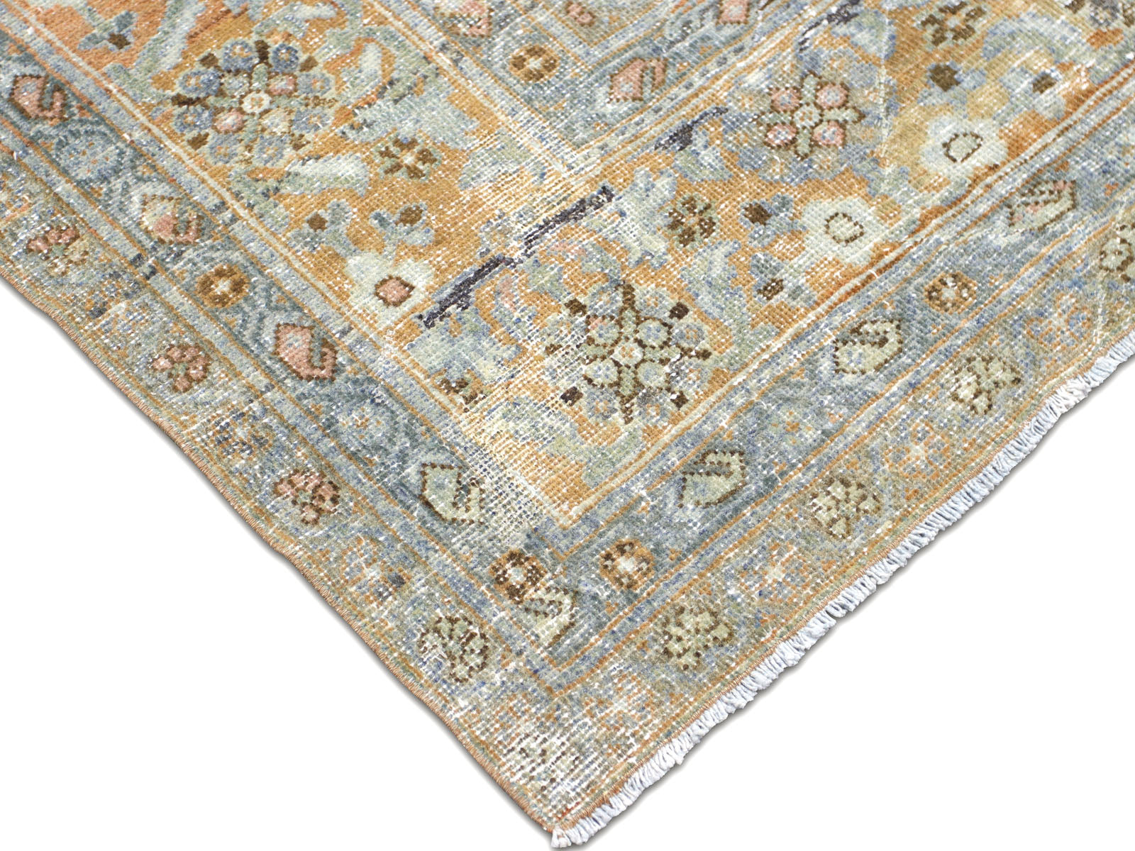 Antique Persian Mahal Rug - 10'11" x 17'4"